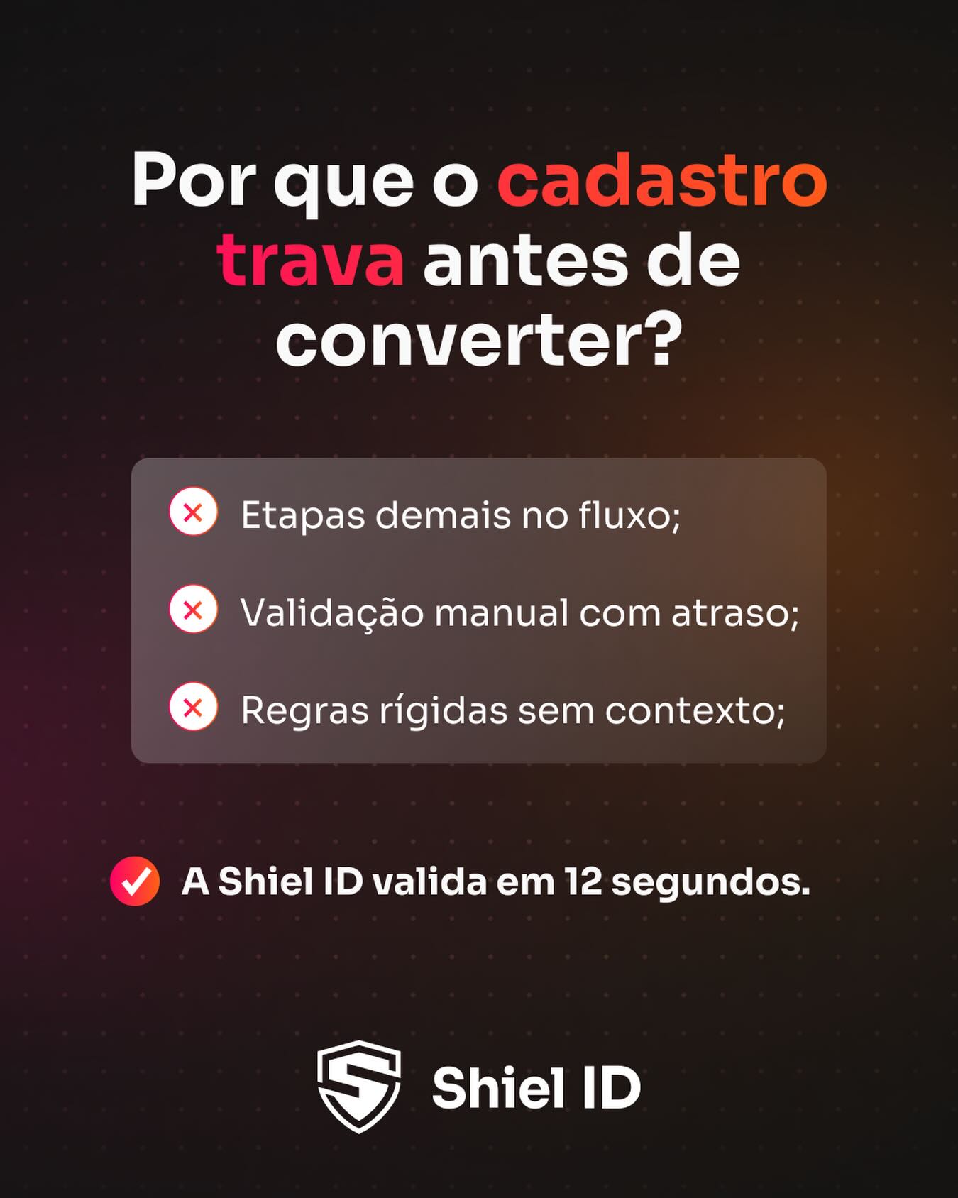Post da Shiel ID sobre arquitetura de onboarding